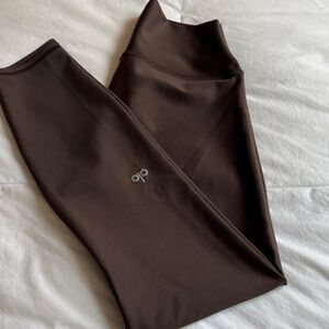ALO Yoga Chocolate Brown Leggings
